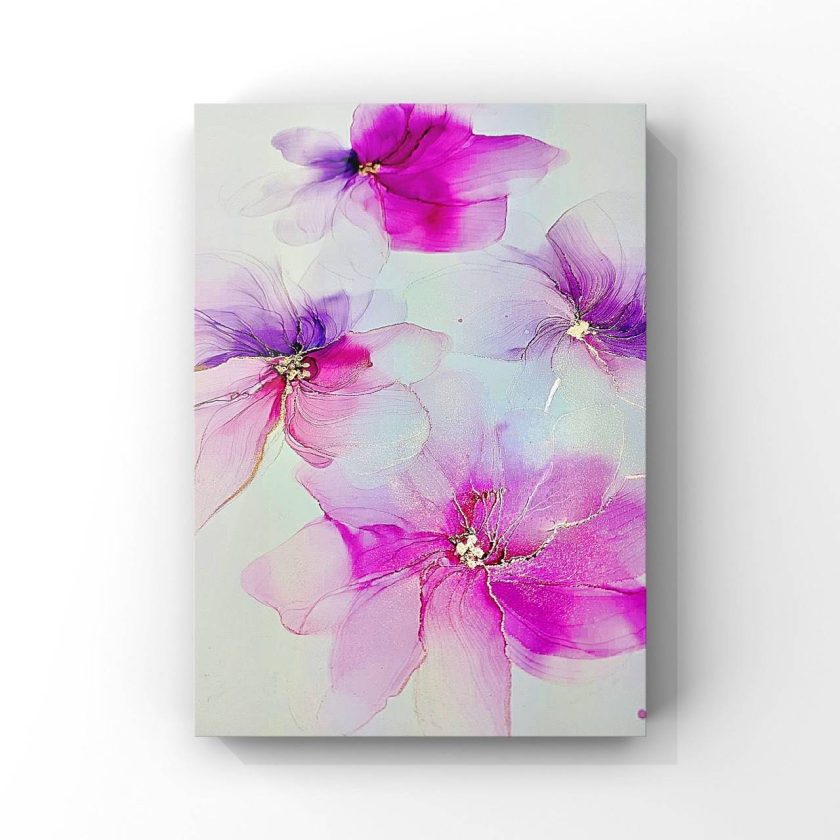 アルコールインクアートの作品